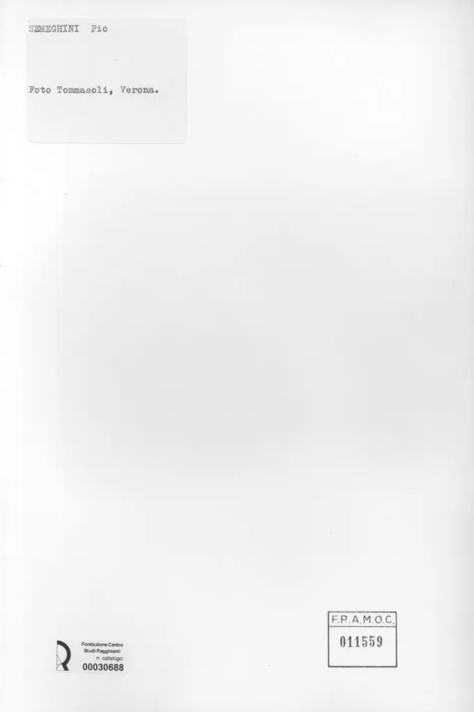 Tommasoli, Silvio , retro