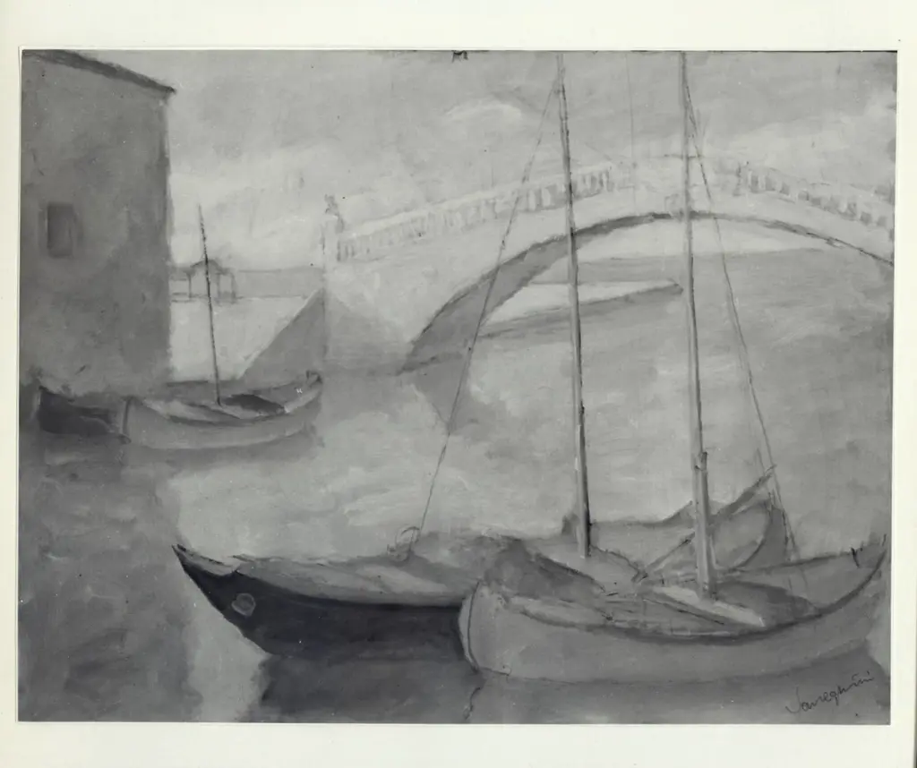 Semeghini, Pio , Il ponte di Chioggia