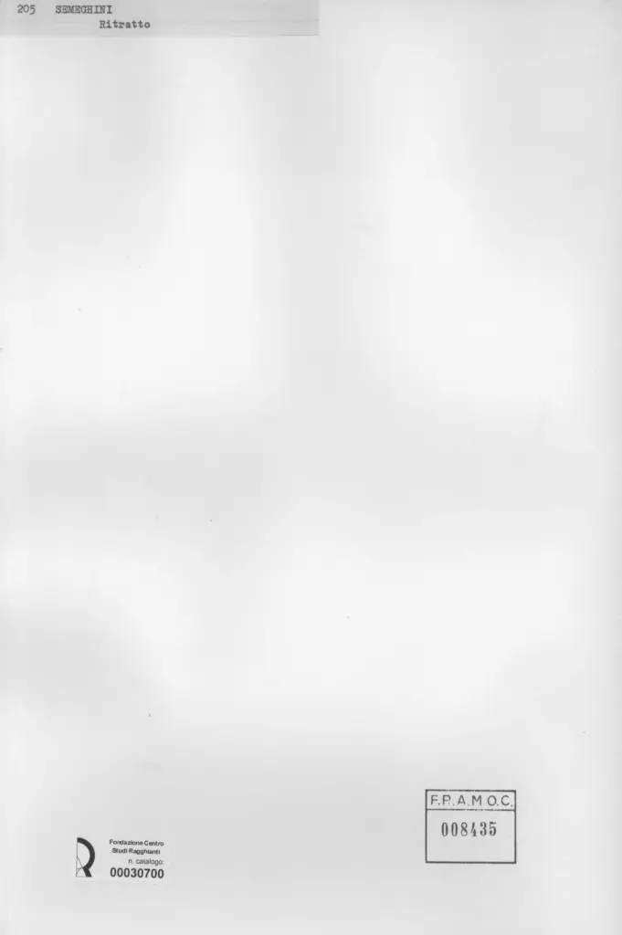 Anonimo, Anonimo , retro