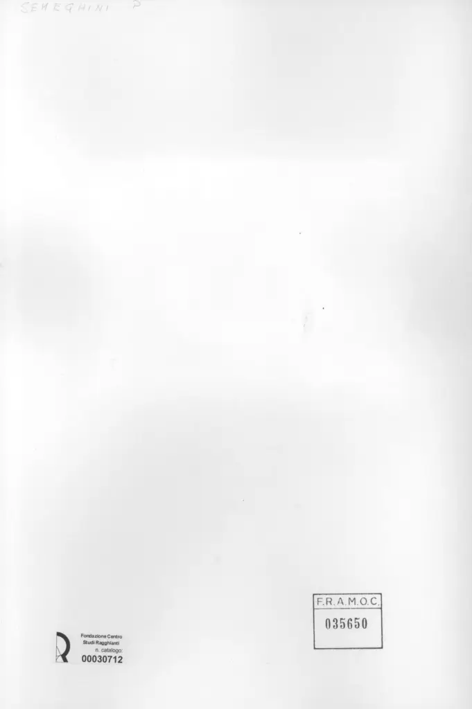 Anonimo, Anonimo , retro