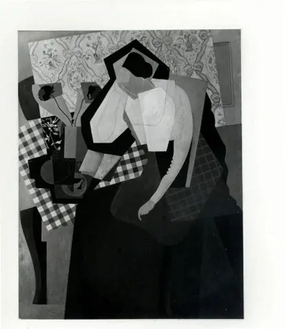 Giacomelli , Severini, Gino - sec. XX - La donna che legge , fronte