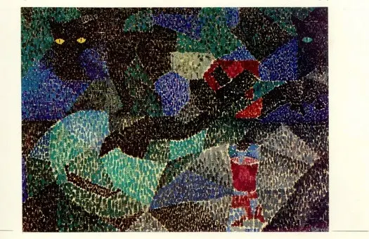 Anonimo , Severini, Gino - sec. XX - Il gatto nero , fronte