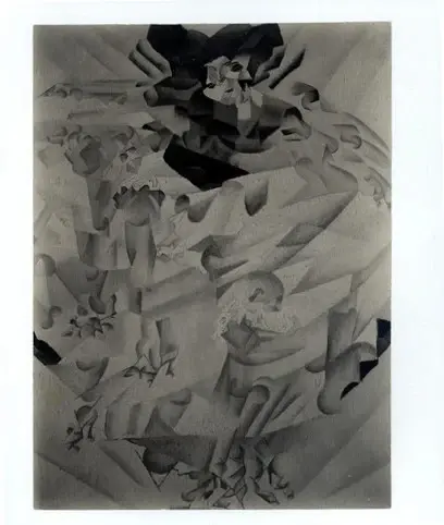 Anonimo , Severini, Gino - sec. XX - Dinamismo di una ballerina , fronte