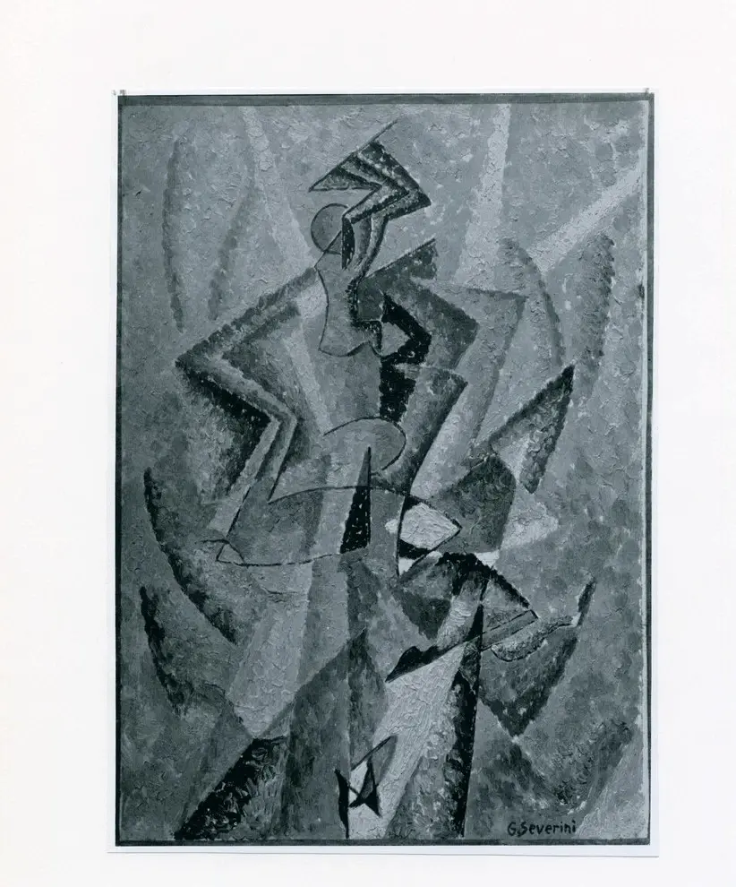 Anonimo , Severini, Gino - sec. XX - Harlequin , fronte