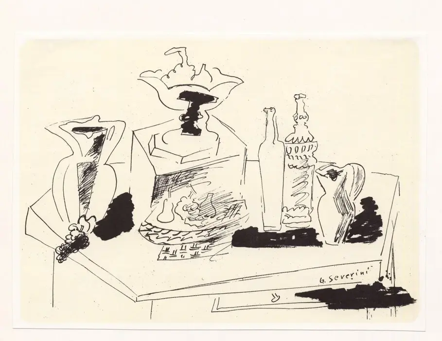 Severini, Gino , Natura morta