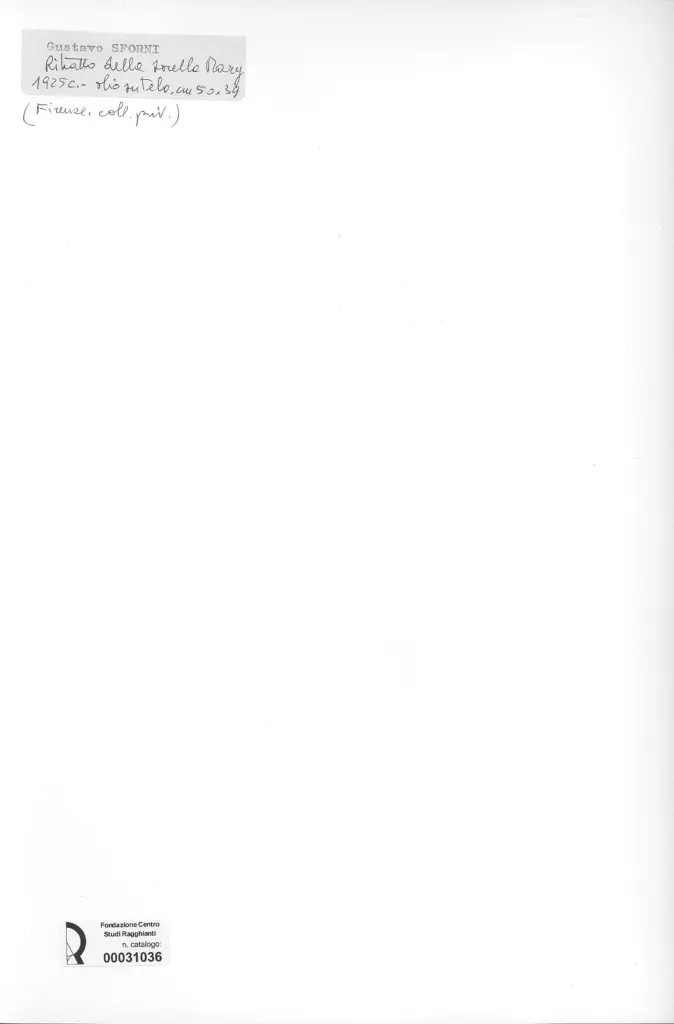 Anonimo , Sforni, Gustavo - sec. XX -