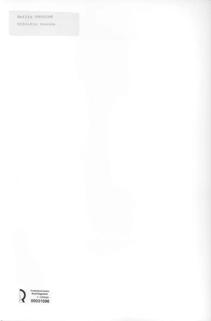 Anonimo, Anonimo , retro