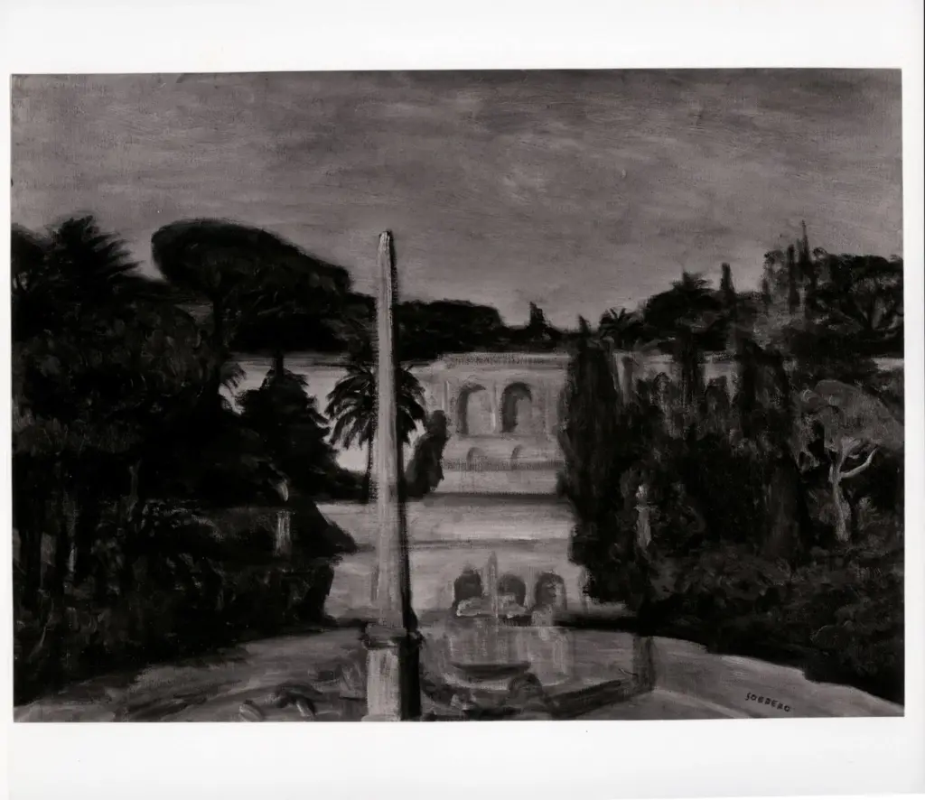 Sobrero, Emilio , Il pincio -