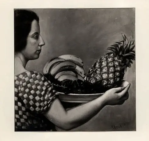 Socrate, Carlo , Donna con frutta