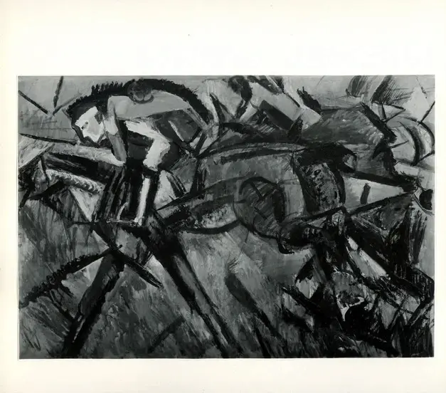 Giacomelli , Sironi, Mario - sec. XX - Cavalieri , fronte