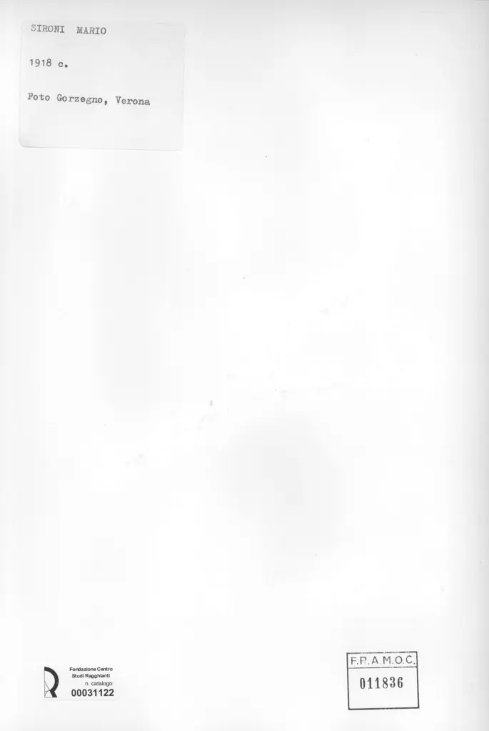 Foto Gorzegno , retro