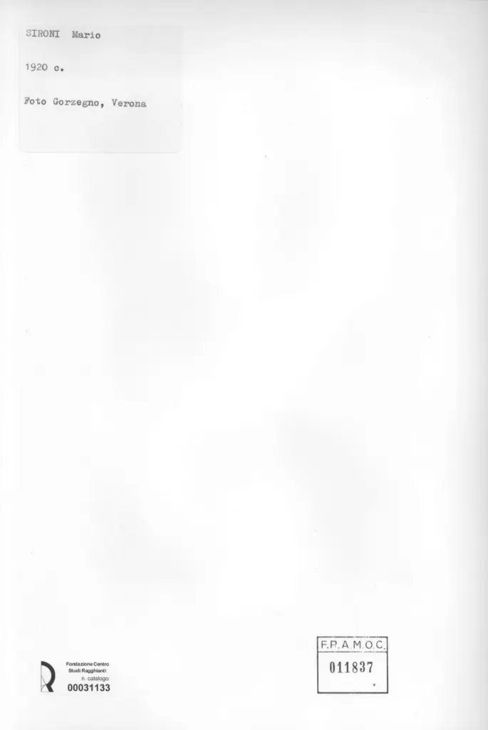 Foto Gorzegno , retro