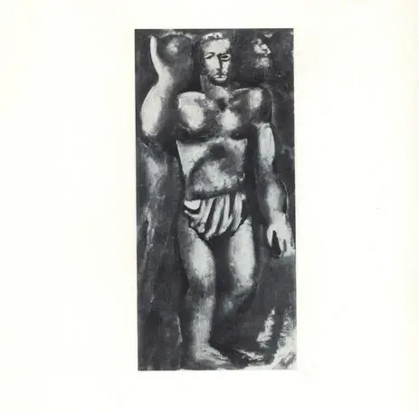 Anonimo , Sironi, Mario - sec. XX - Il lanciatore di peso , fronte