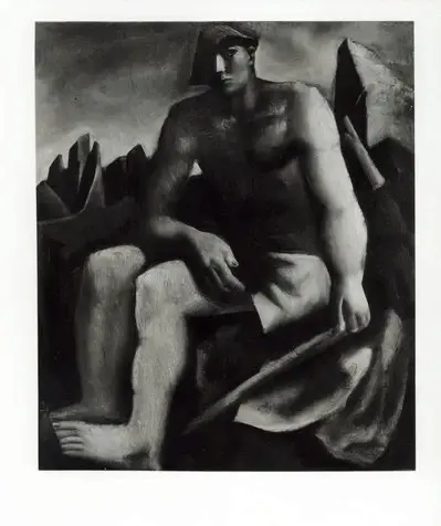 Anonimo , Sironi, Mario - sec. XX - Il pastore , fronte