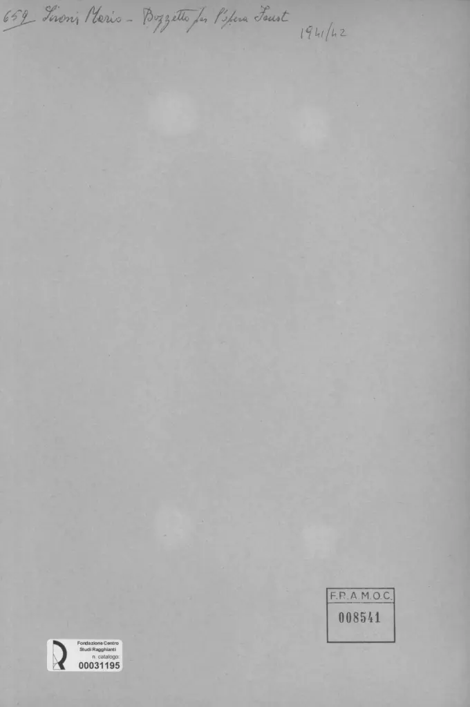 Anonimo, Anonimo , retro