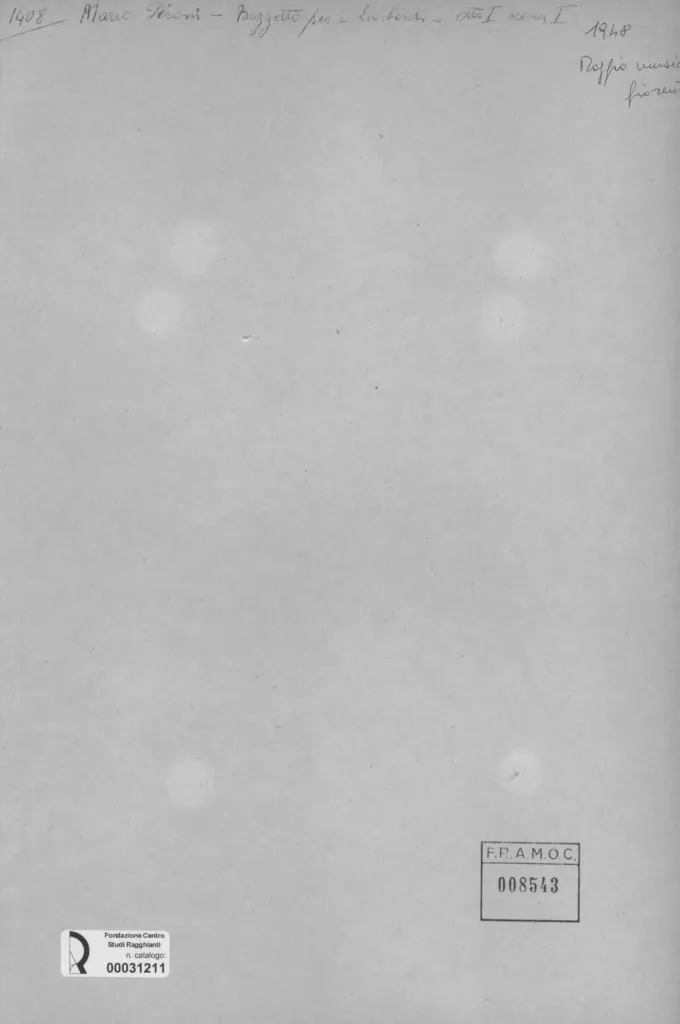 Anonimo , Sironi, Mario - - , retro