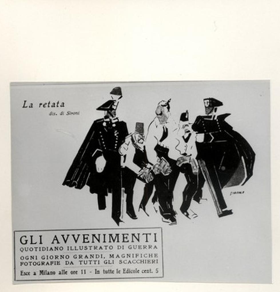 Anonimo, Anonimo , fronte
