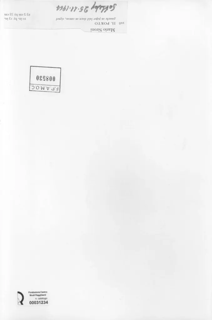 Anonimo , Sironi, Mario - - , retro