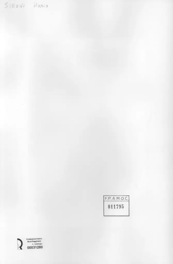 Anonimo, Anonimo , retro