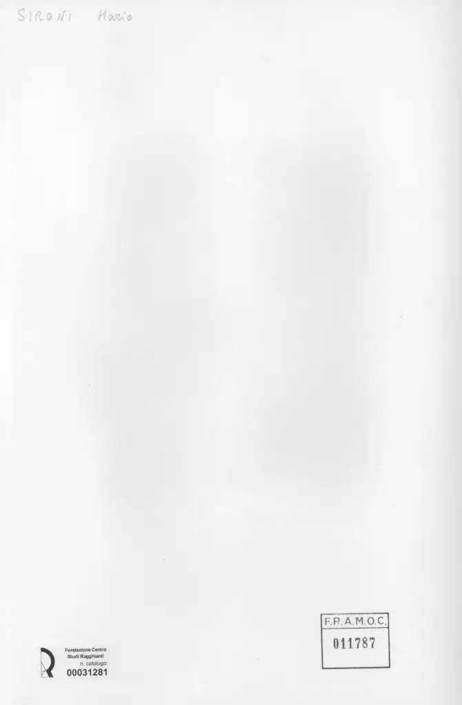 Anonimo, Anonimo , retro