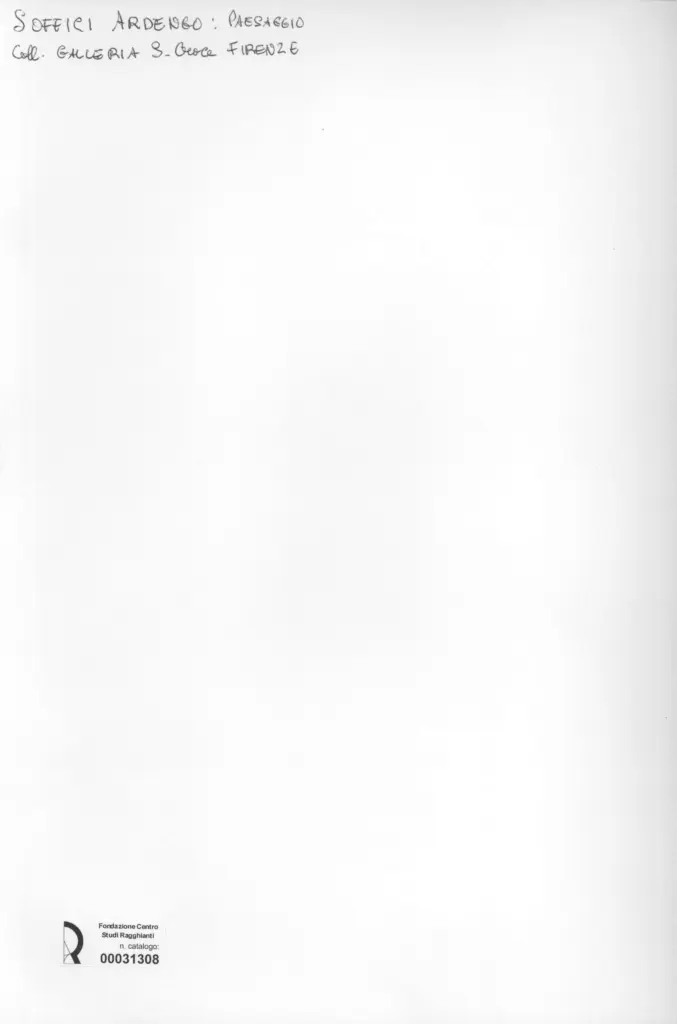 Anonimo , Soffici, Ardengo - - , retro