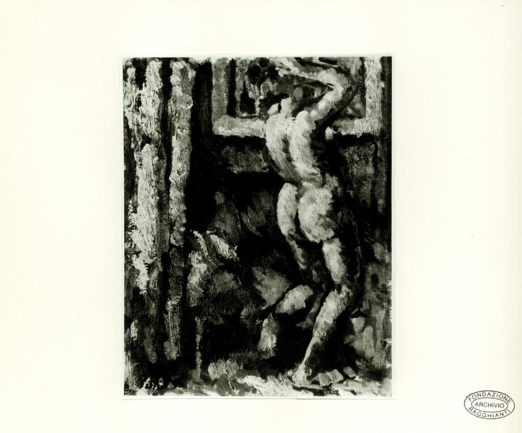 Anonimo , Soffici, Ardengo - sec. XX - Nudo , fronte