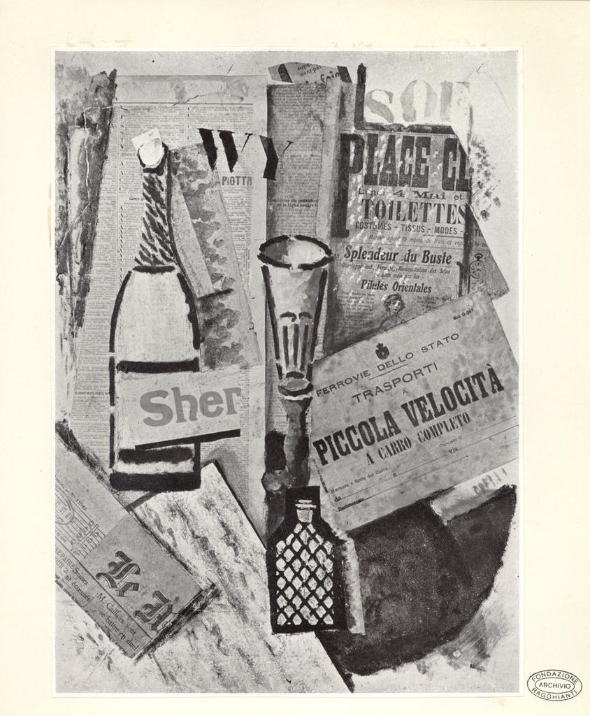Anonimo , Soffici, Ardengo - sec. XX - Piccola velocità , fronte