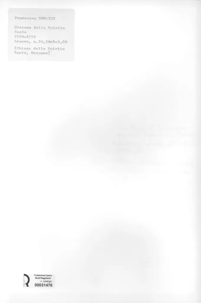 Anonimo , Somaini, Francesco - sec. XX -