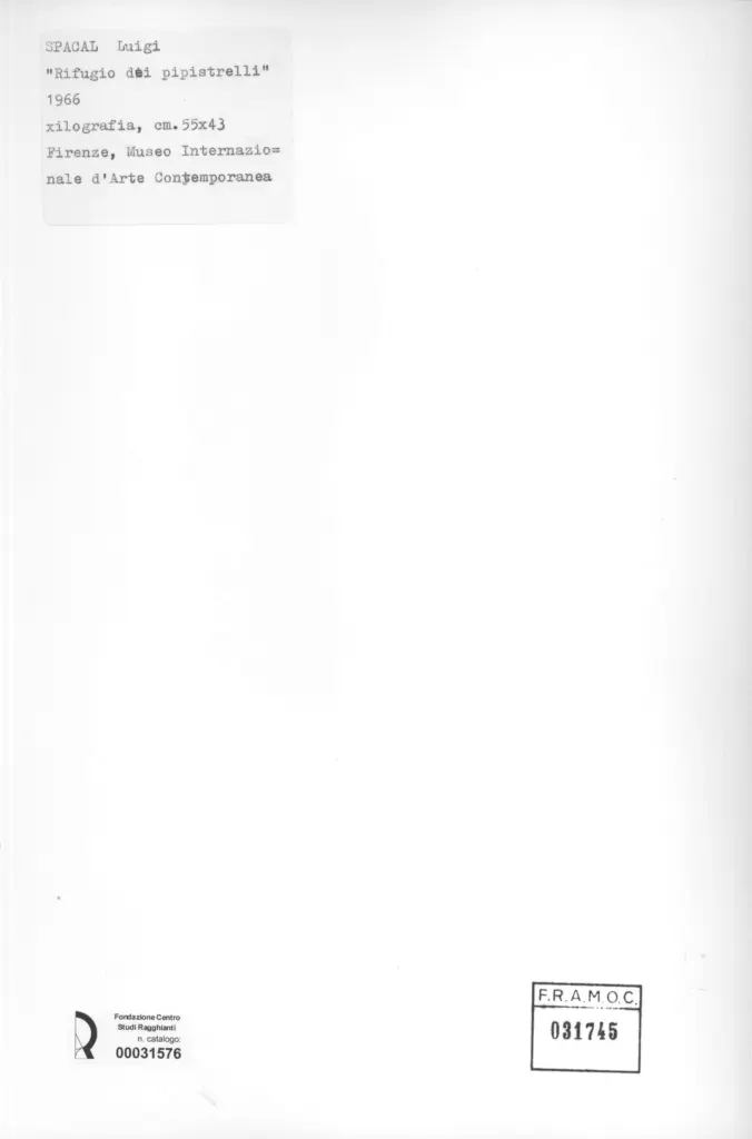 Anonimo , Spacal, Luigi - sec. XX - , retro