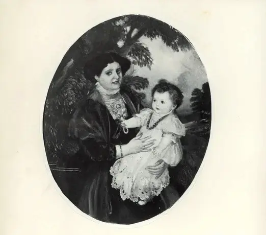 Spadini, Armando , Lillo con la madre