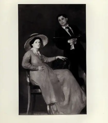 Spadini, Armando , Marito e moglie