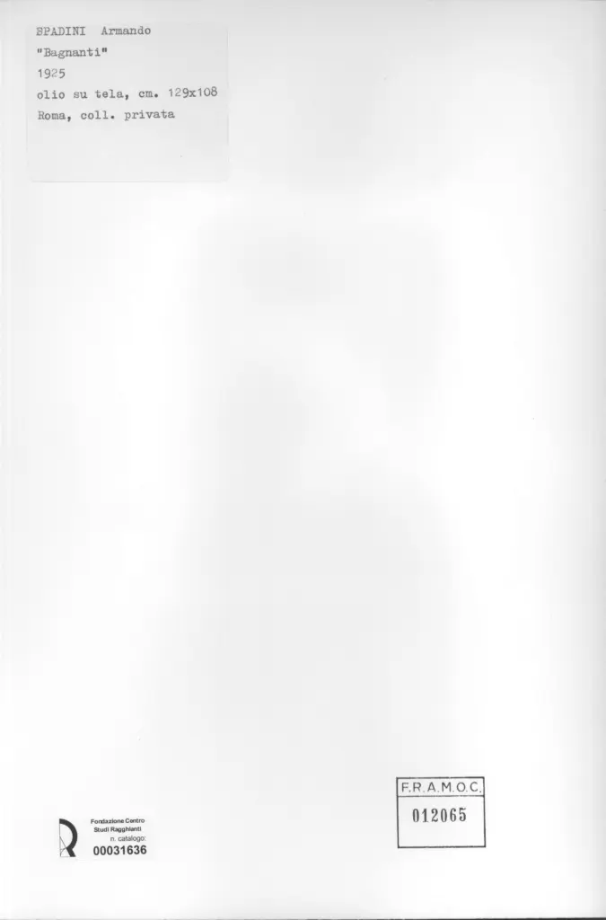 Anonimo, Anonimo , retro