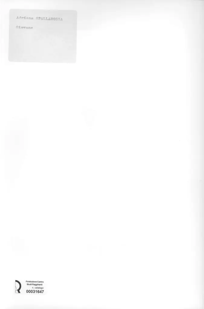 Anonimo, Anonimo , retro