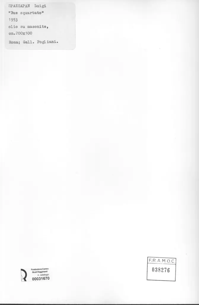 Anonimo, Anonimo , retro