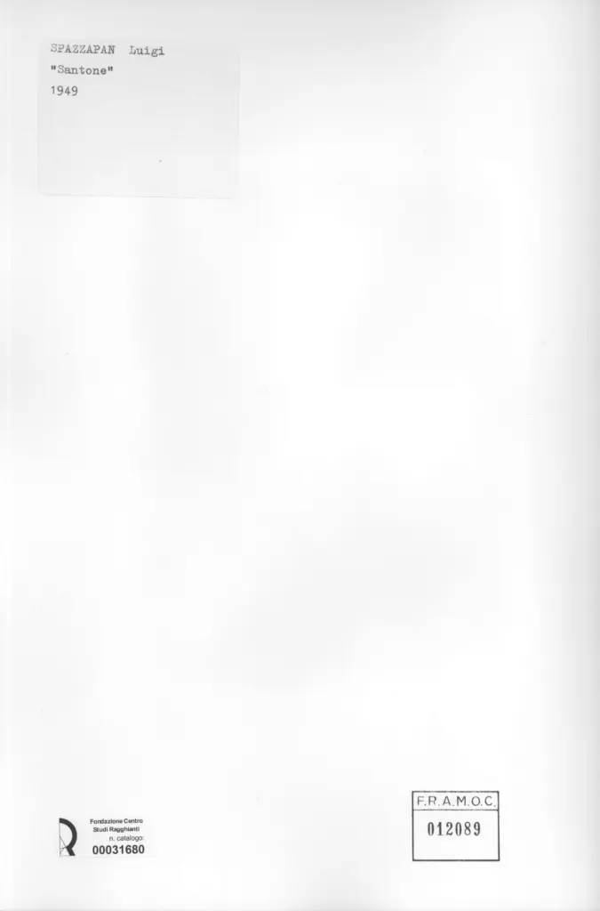 Anonimo, Anonimo , retro