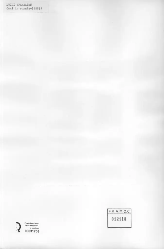 Anonimo, Anonimo , retro