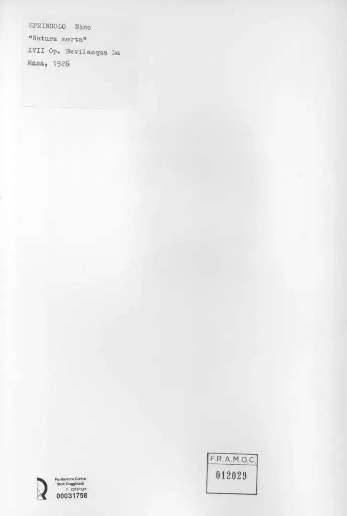 Anonimo, Anonimo , retro