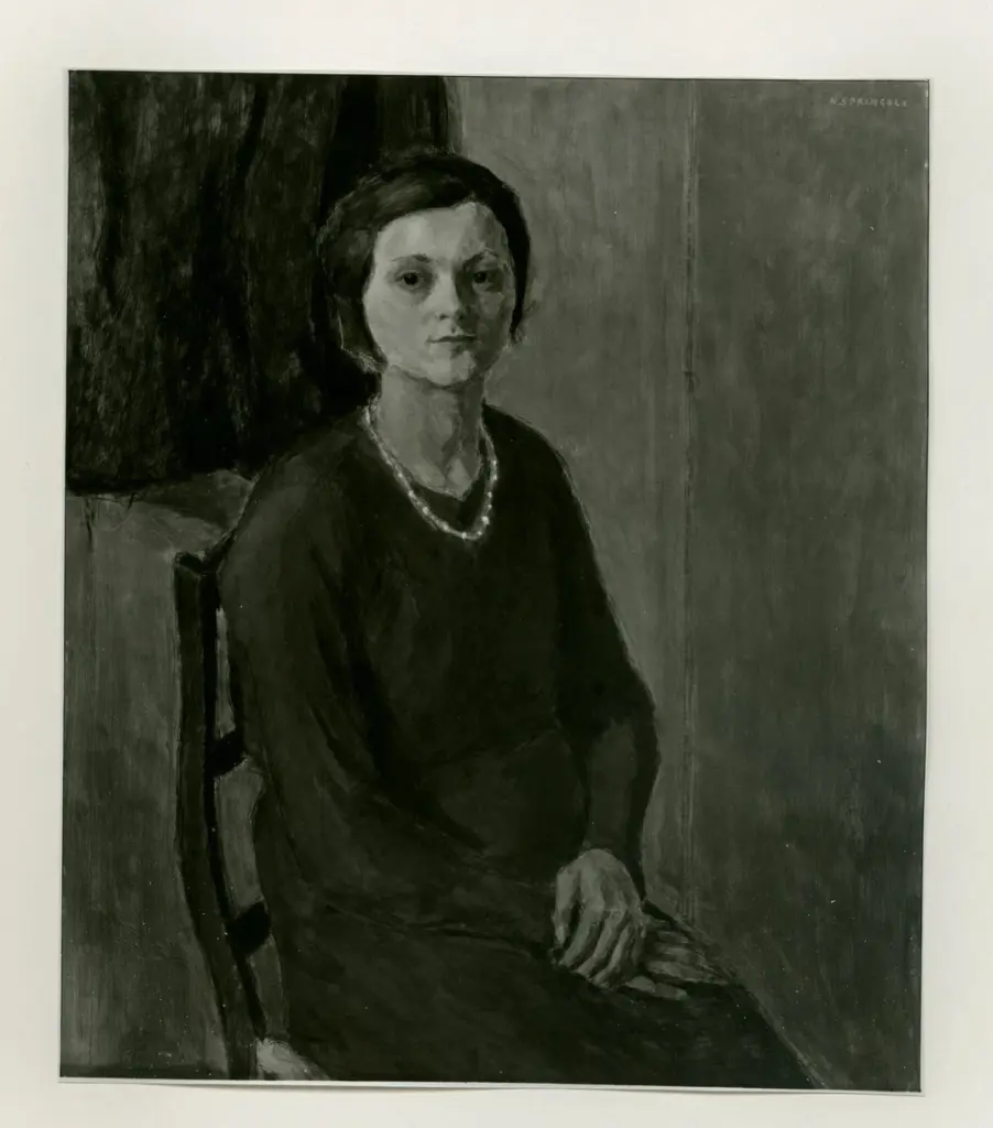 Giacomelli , Springolo, Nino - sec. XX - Giovinetta , fronte