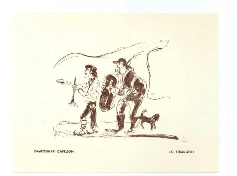 Stradone, Giovanni , Zampognari capelloni