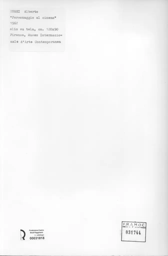 Anonimo , Sughi, Alberto - sec. XX , retro