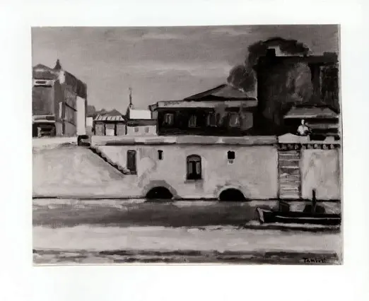 Anonimo , Tamburi, Orfeo - sec. XX - La Senna , fronte