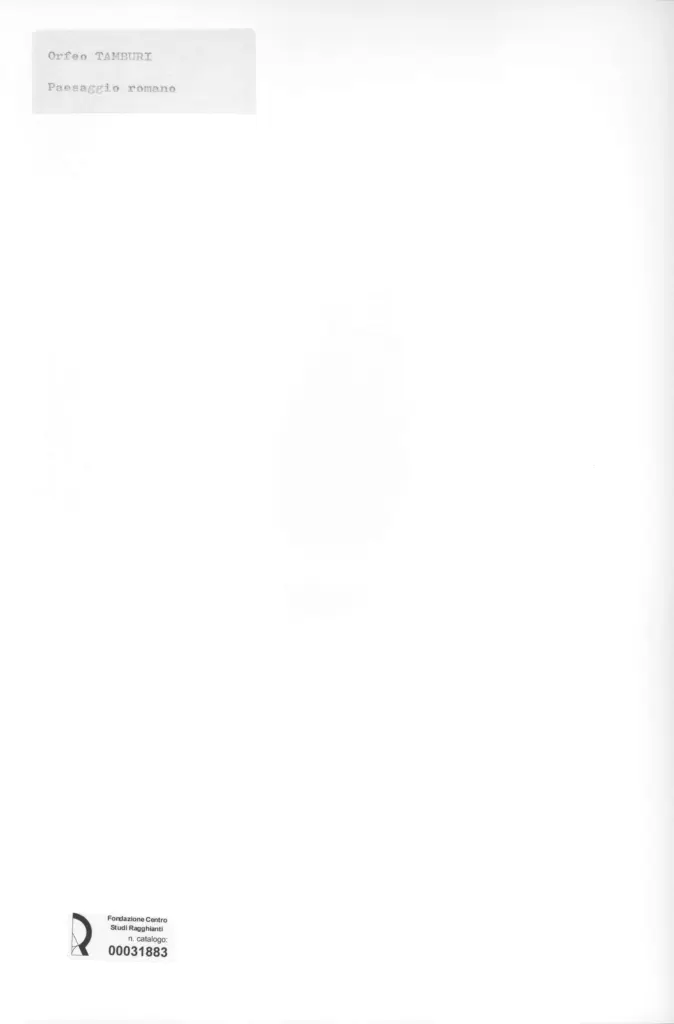 Anonimo, Anonimo , retro