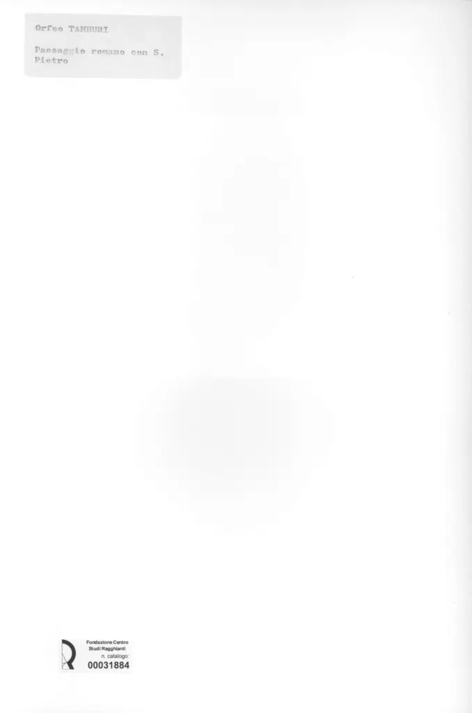 Anonimo, Anonimo , retro