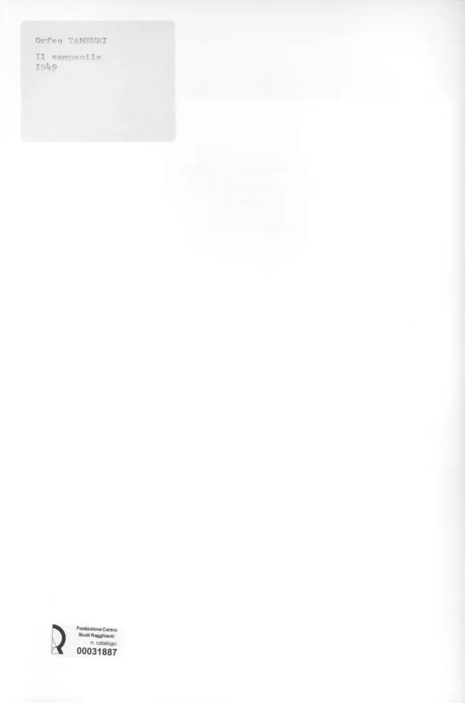 Anonimo, Anonimo , retro