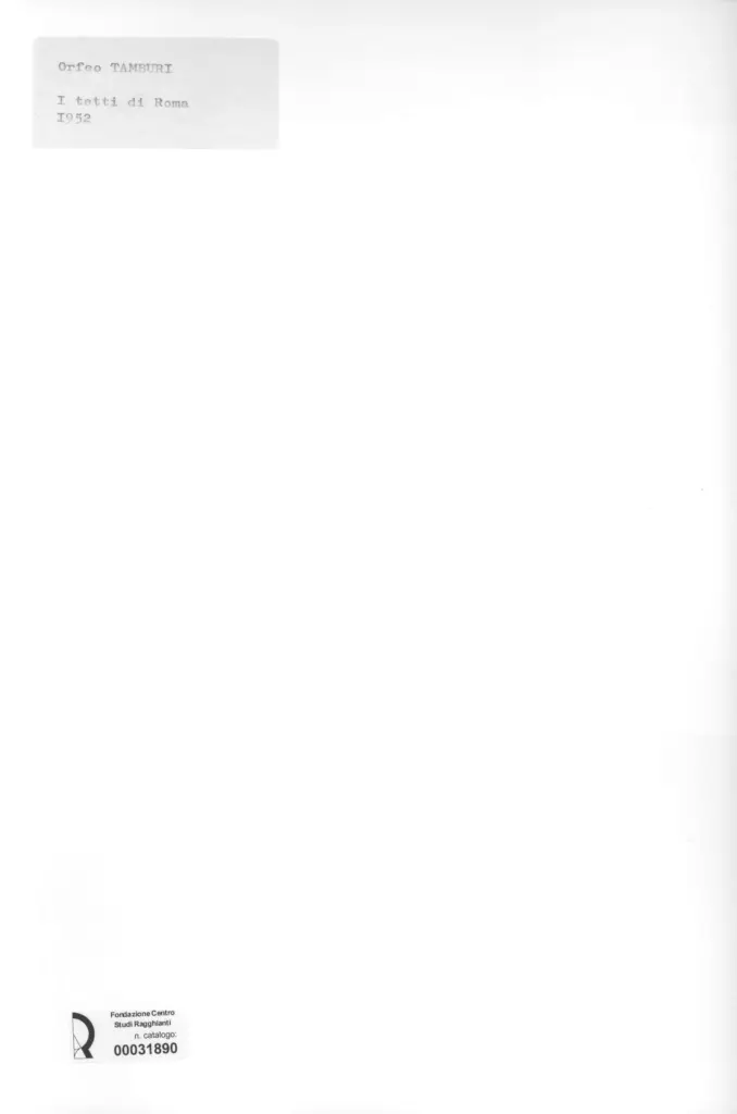 Anonimo, Anonimo , retro