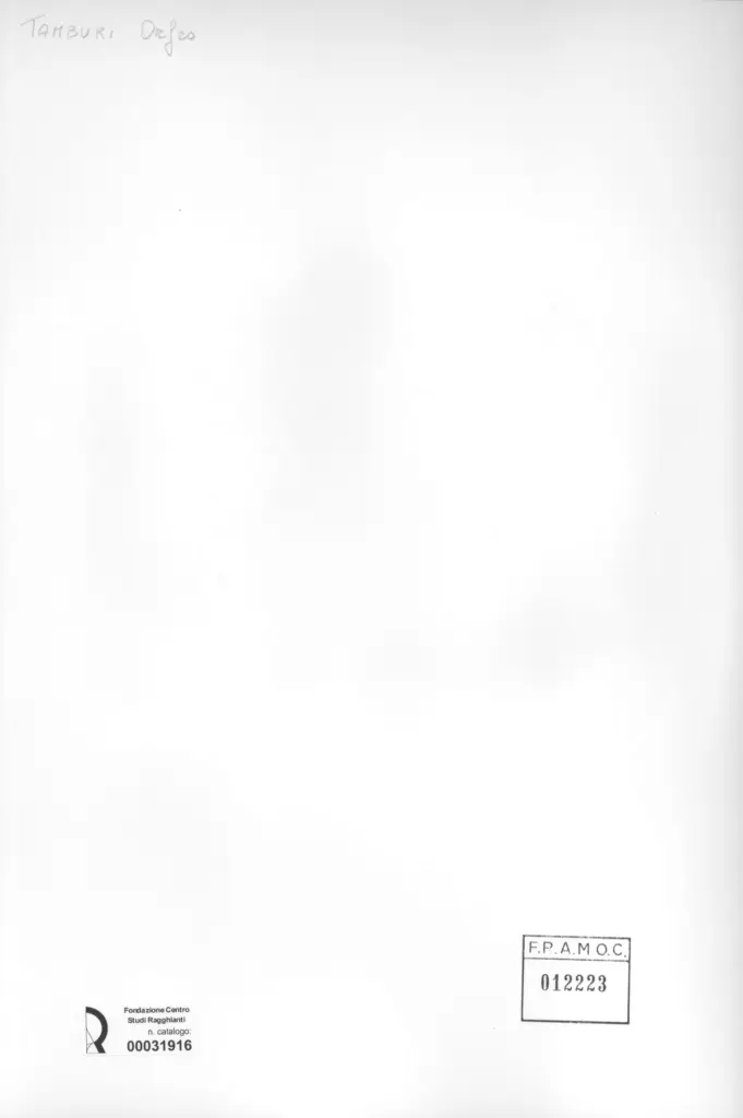 Anonimo, Anonimo , retro