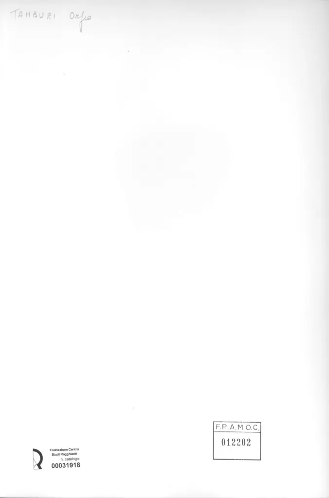 Anonimo, Anonimo , retro