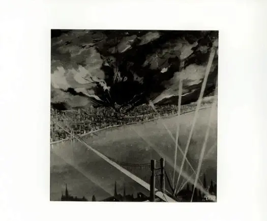 Tato , Trio aeropittura: Aeropittura di Londra bombardata