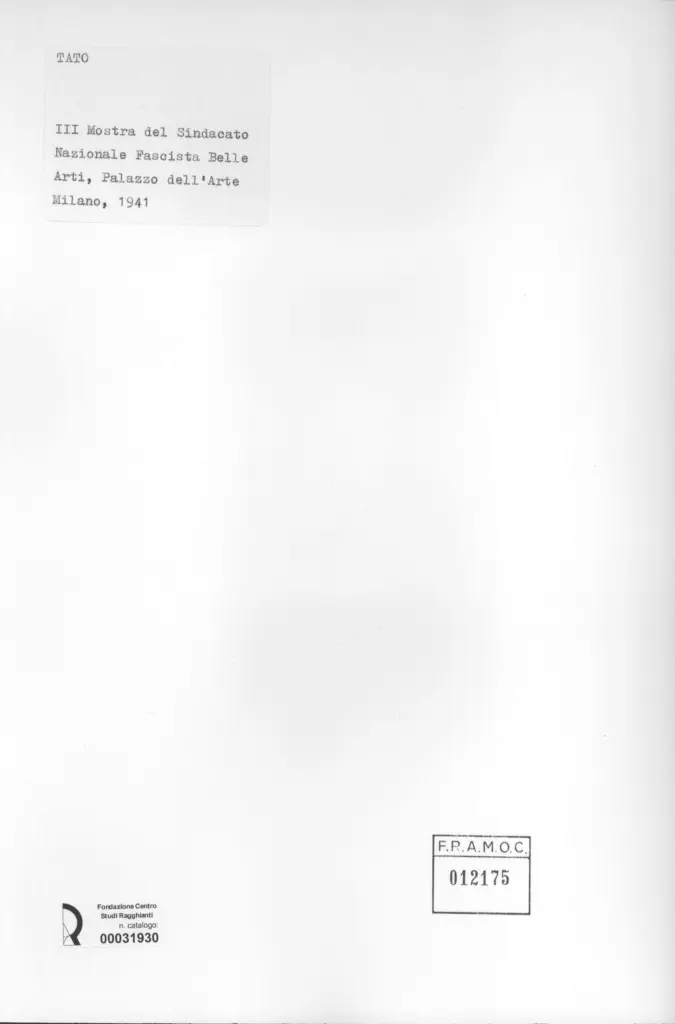 Anonimo, Anonimo , retro