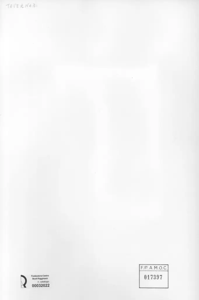 Anonimo , Tavernari, Vittorio - sec. XX - Busto di donna , retro